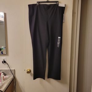 Liz Claiborne Alexis Straight Leg Mid Rise Pull on Pant sz 2X